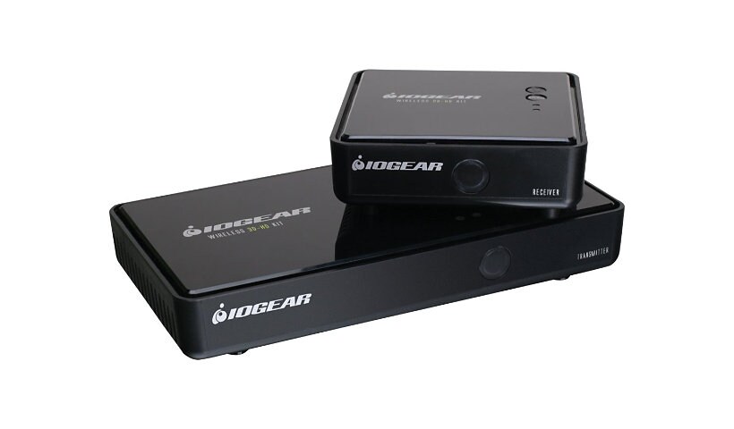 IOGEAR Wireless HD 3D Digital Kit GW3DHDKIT - extension audio/vidéo sans fil