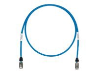 Panduit TX6A 10Gig patch cable - 27 ft - blue