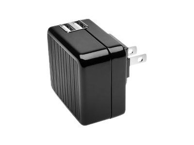 Kensington AbsolutePower Dual USB Wall Charger with 30-Pin Apple Cable - power adapter