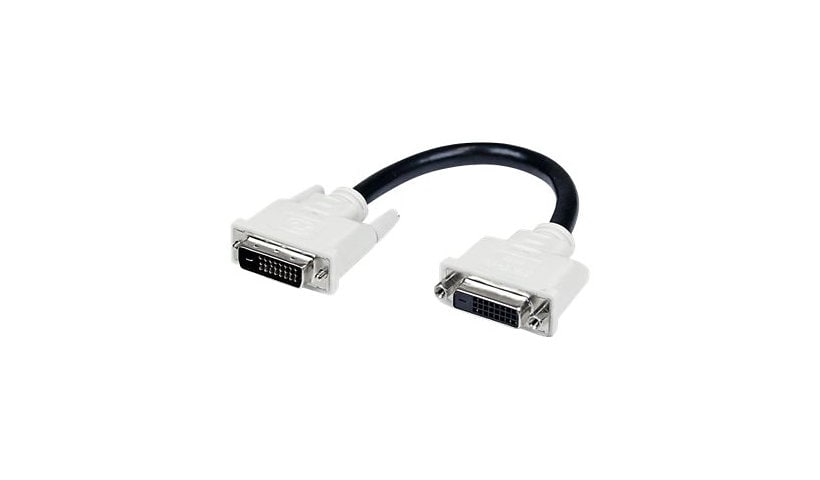 StarTech.com 6in DVI-D Dual Link Digital Port Saver Extension Cable M/F