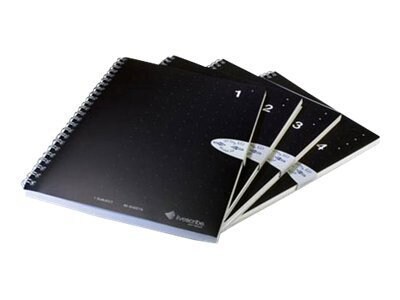 Livescribe Single Subject A5 Size Notebook Numbers 1 through 4 - dot paper notebook (80 sheets)