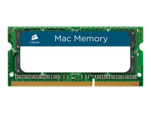 CORSAIR Mac Memory - DDR3 - kit - 16 GB: 2 x 8 GB - SO-DIMM 204-pin - 1333