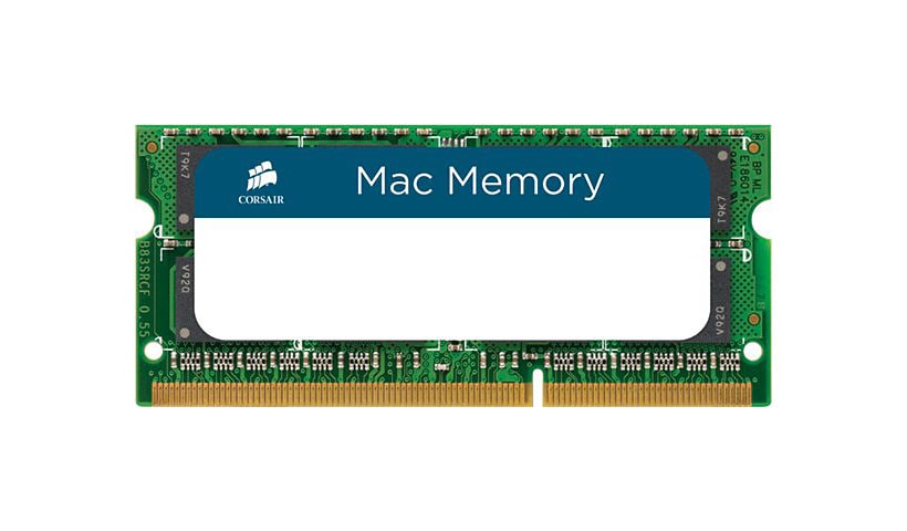 CORSAIR Mac Memory - DDR3 - kit - 16 GB: 2 x 8 GB - SO-DIMM 204-pin - 1333