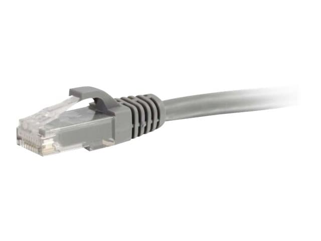 C2G 200ft Cat5e Snagless Unshielded (UTP) Ethernet Cable - Cat5e Network Patch Cable - PoE - Gray