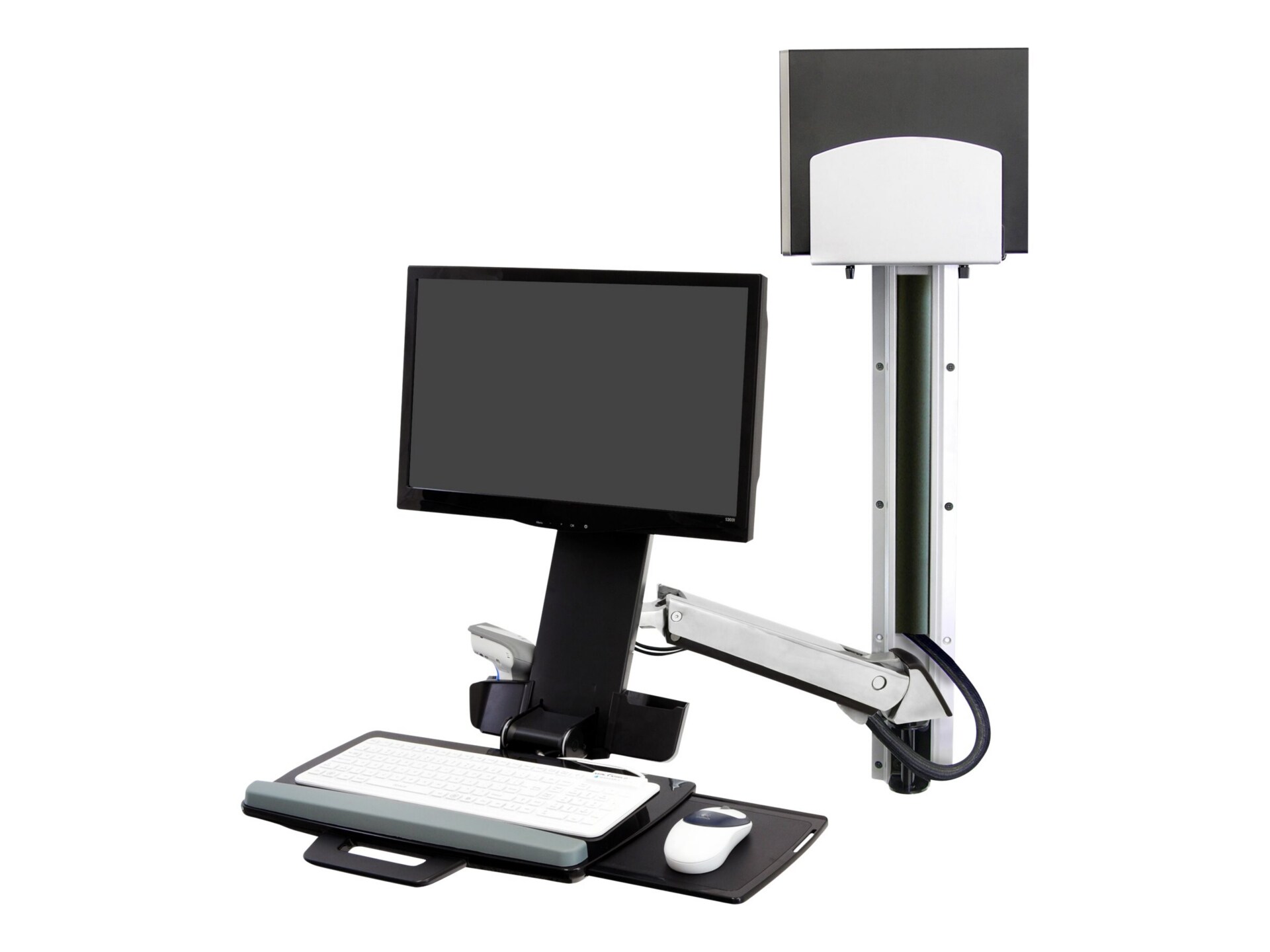 Ergotron StyleView mounting kit - Patented Constant Force Technology - for LCD display / keyboard / mouse / barcode