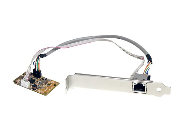 StarTech.com Mini PCI Express Gigabit Ethernet Network Adapter NIC Card - network adapter