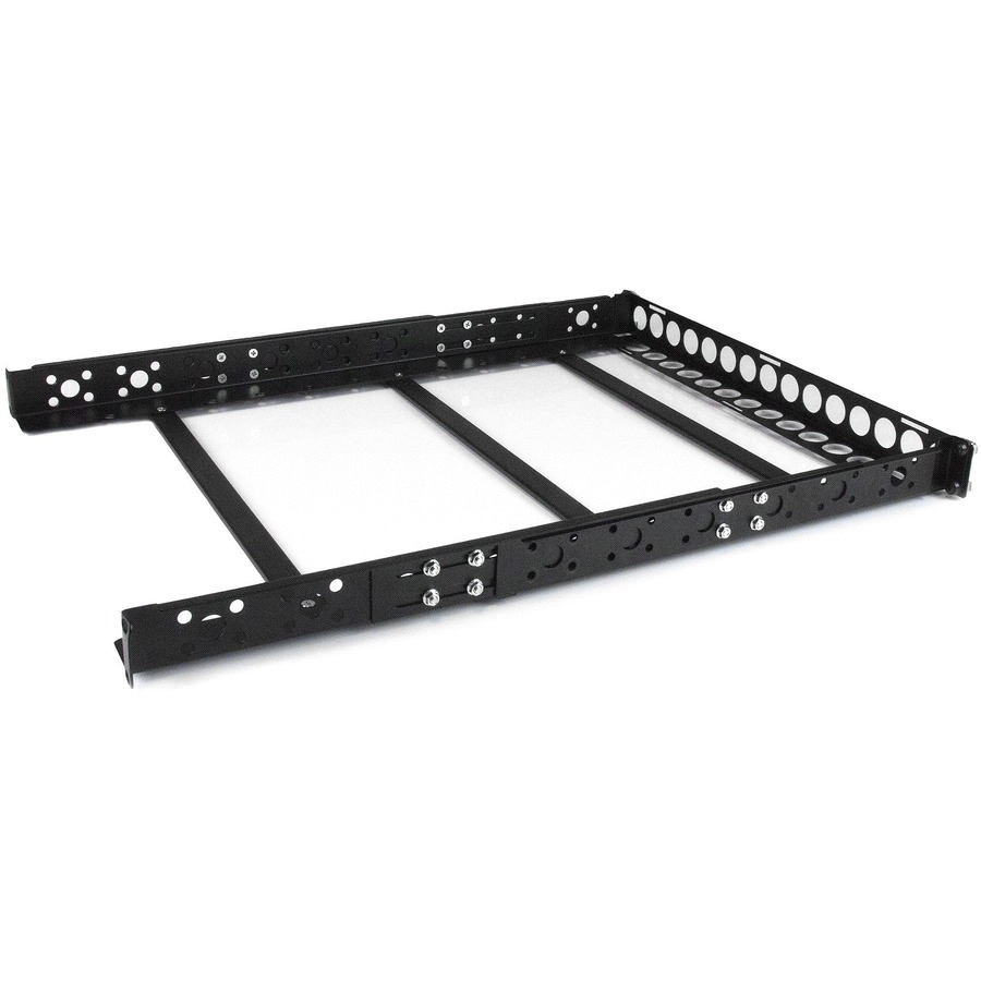 StarTech.com 1U Universal Server Rack Rails, Adjustable Depth Server Mounting Rails, 19inch Rack Mount Rails