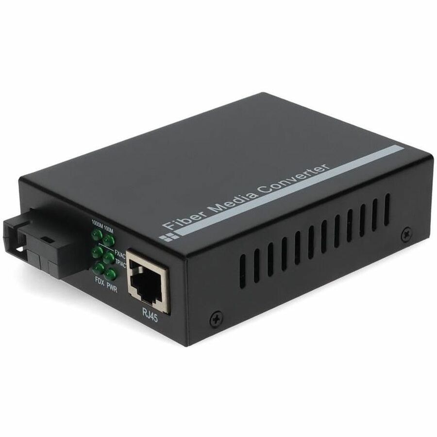 Proline 10/100/1000Base-TX(RJ-45) to 1000Base-BXD(SC) BiDi SMF 1550nmTX/1310nmRX 20km Media Converter