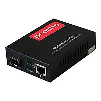 Proline - fiber media converter - 1GbE