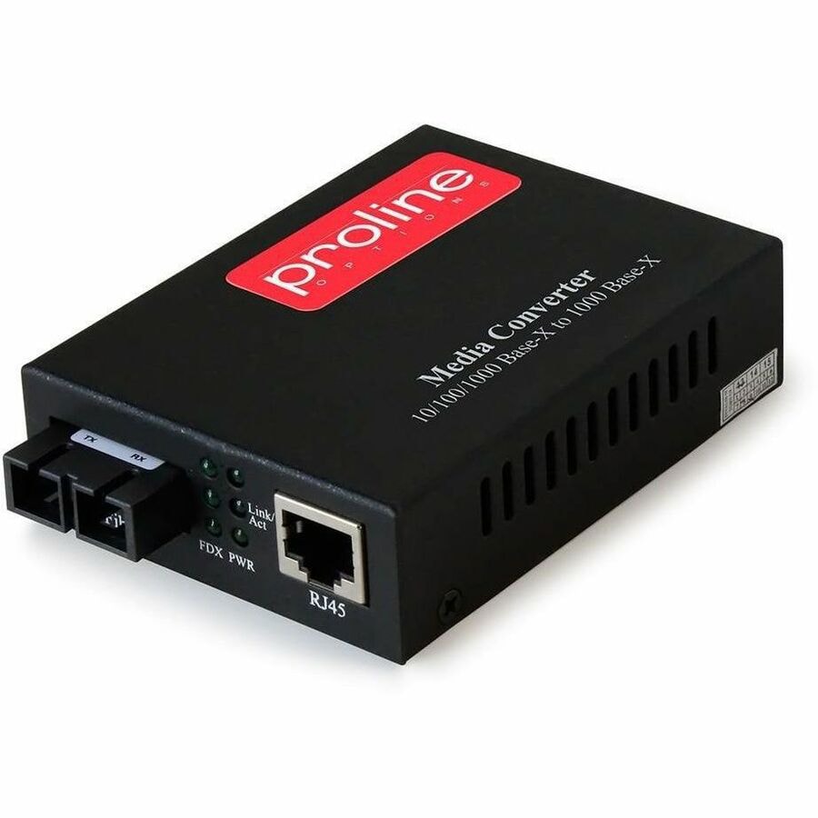 Proline - fiber media converter - GigE