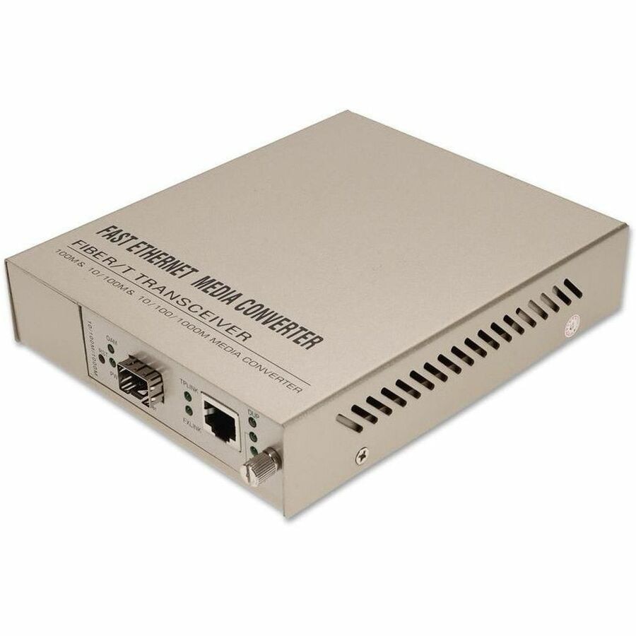 Proline 10/100/1000Base-TX(RJ-45) to Open SFP Port Managed Media Converter