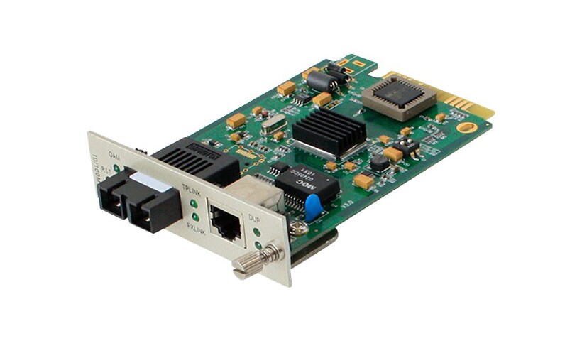Proline Media Converter Card 100Base-TX(RJ45)-100Base-FX(SC) MMF 2km
