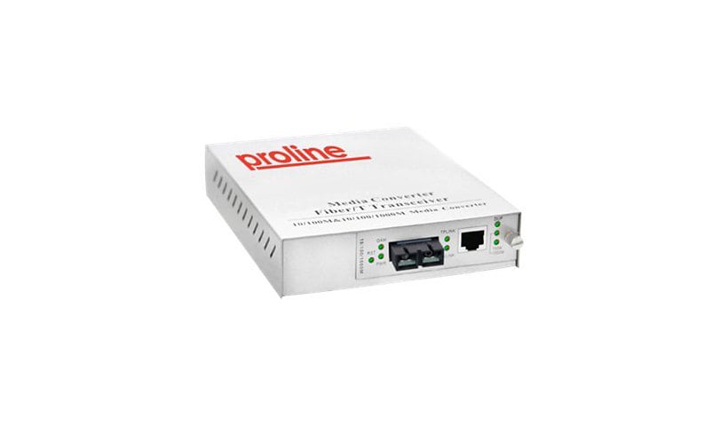 Proline Media Converter Card 100Base-TX(RJ45)-100BXD(SC) BiDi SMF 20km