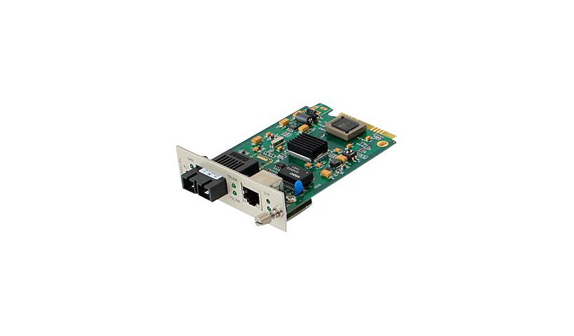 Proline Media Converter Card 100Base-TX(RJ45)-1000Base-SX(SC) MMF 550m