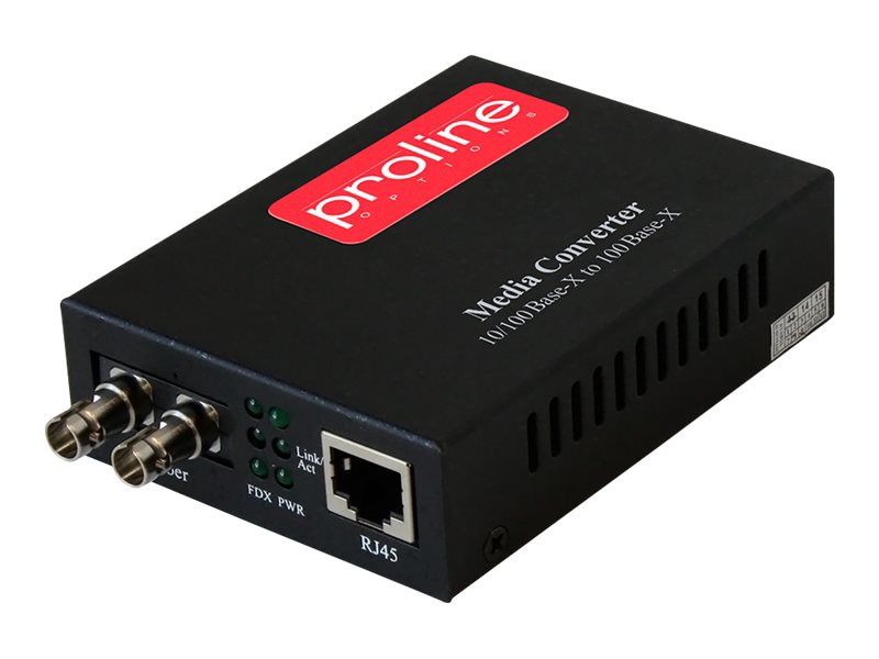 Proline - fiber media converter - 100Mb LAN