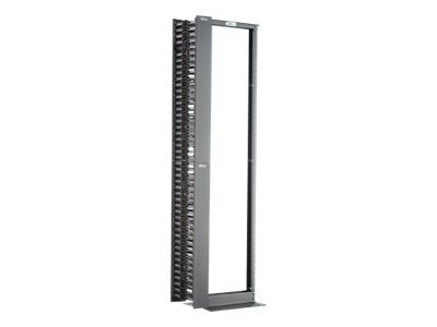 Panduit 2 Post Rack and Vertical Manager Combination Pack rack - 45U