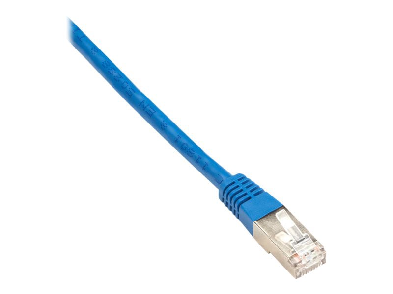 Black Box 3ft Shielded Blue Cat5 Cat5e 100Mhz Ethernet Patch Cable