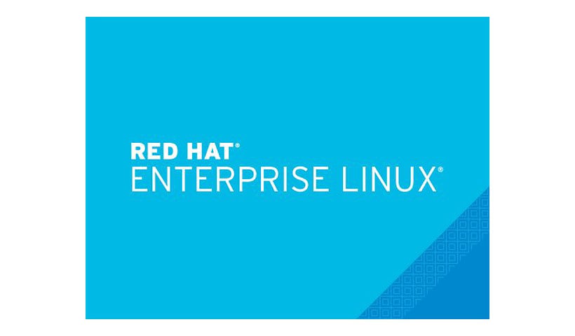 Red Hat Enterprise Linux Server - standard subscription - up to 4 guests, 8