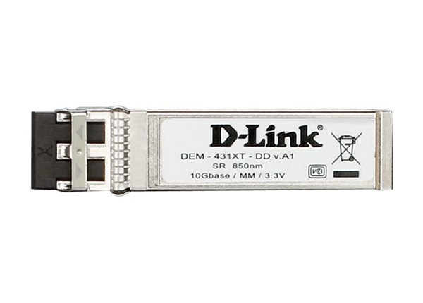 D-Link DEM 431XT-DD - SFP+ transceiver module - 10 GigE