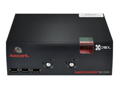 Avocent SwitchView SC320 - NIAP EAL4+ 2 port Desktop KVM /audio/ USB Switch