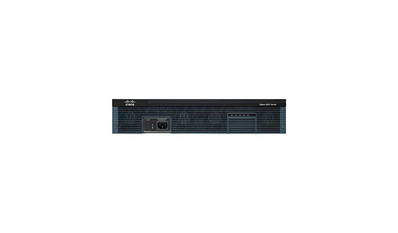 Cisco 2921 UCSE Bundle - router - rack-mountable - with Cisco Services Read