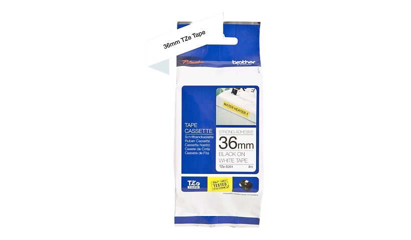 Brother TZe-S261 - laminated tape - 1 cassette(s) - Roll (3.6 cm x 8 m)