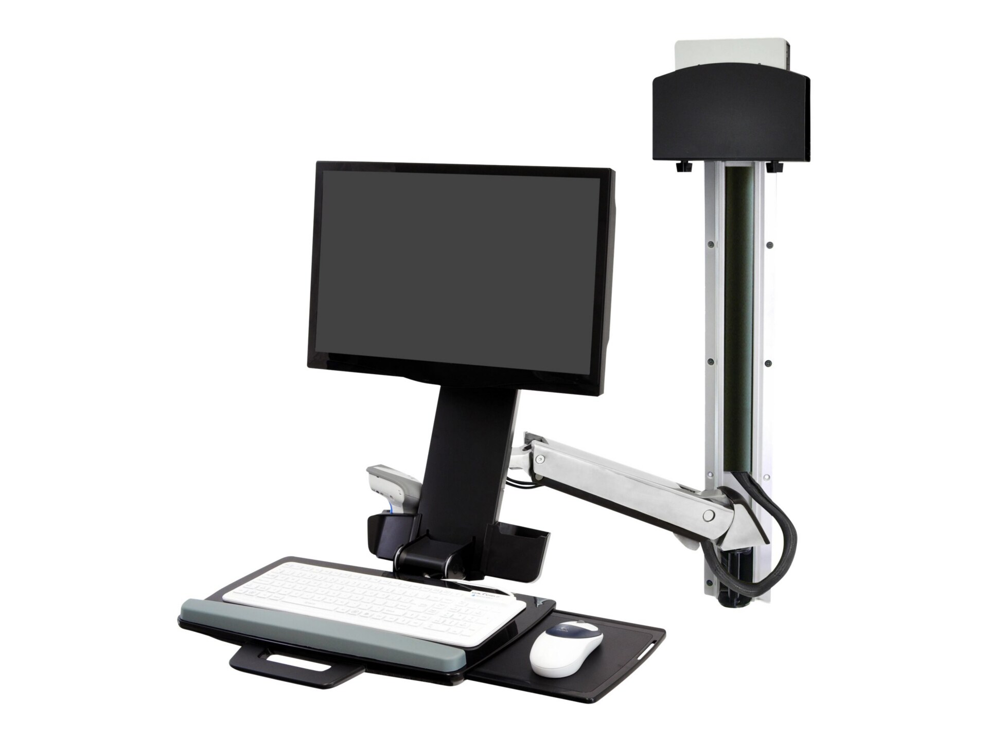 Ergotron StyleView Sit-Stand Combo System mounting kit - for LCD display /