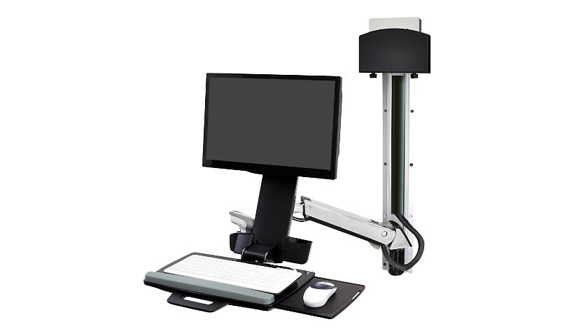 Ergotron StyleView Sit-Stand Combo System - mounting kit - - for LCD displa