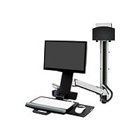 Ergotron StyleView Sit-Stand Combo System - mounting kit - - for LCD displa