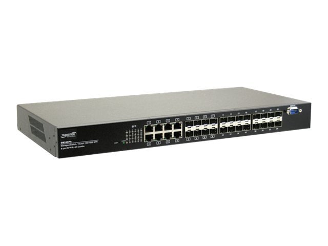 Transition SM24DPA - switch - 24 ports - managed - rack-mountable