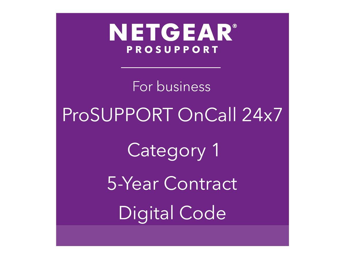 Netgear ProSUPPORT OnCall 24x7 Tech Support - 5 Year - Service