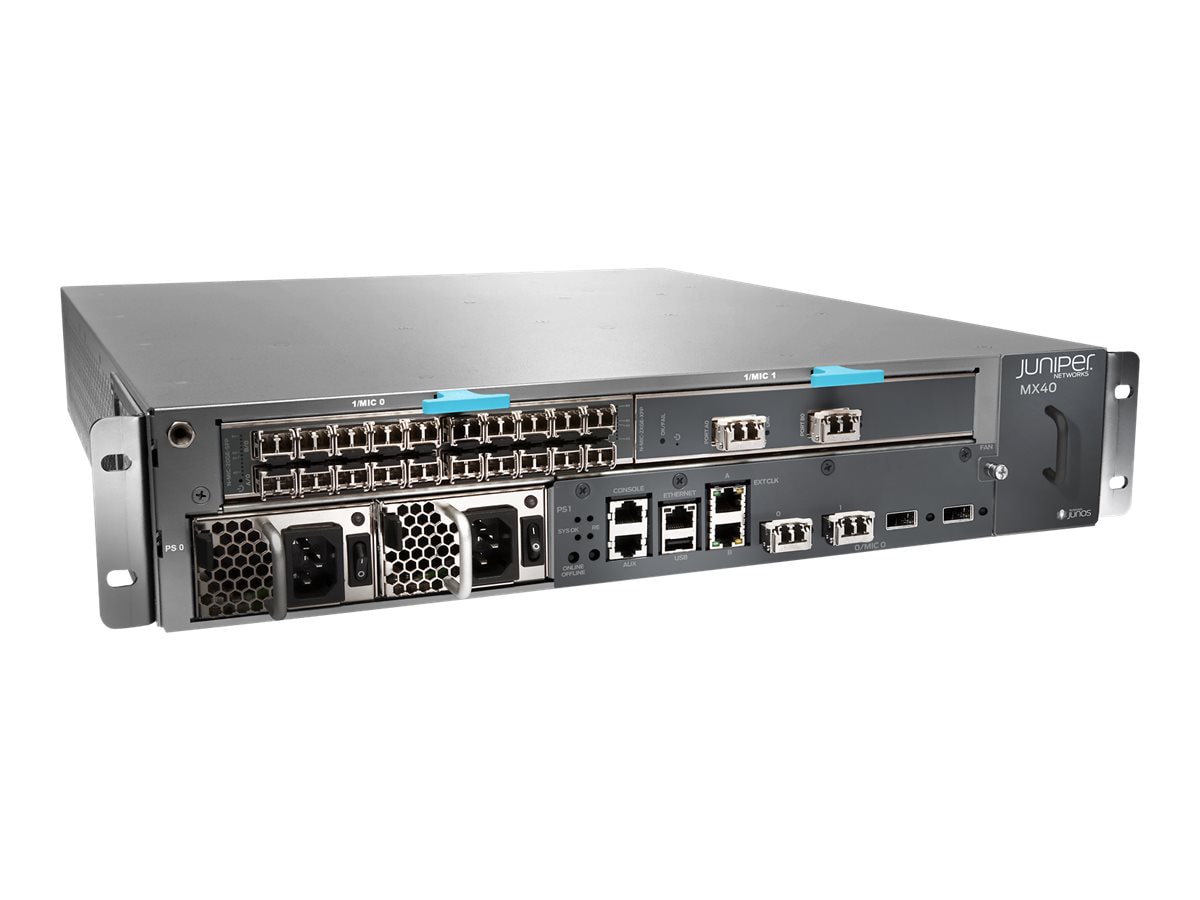 Juniper Networks MX-series MX40 - router - rack-mountable