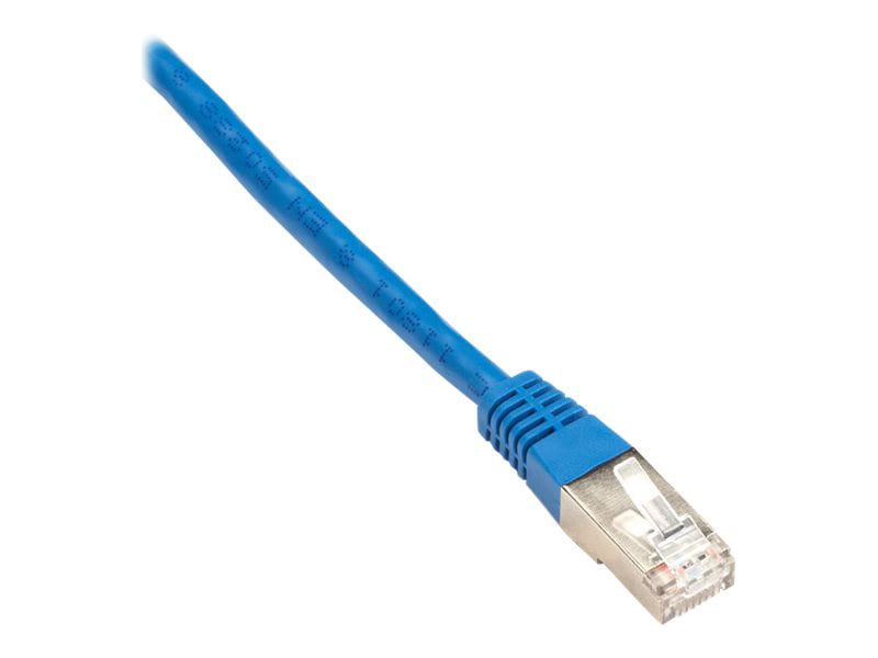 Black Box 5ft Double Shielded Blue CAT6 250Mhz Ethernet Patch Cable, 5'