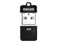 Maxell Onyx Mini Flash Drive - USB flash drive - 4 GB