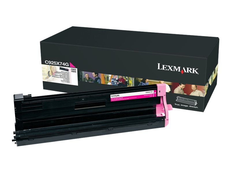 Lexmark - magenta - original - printer imaging unit - LCCP