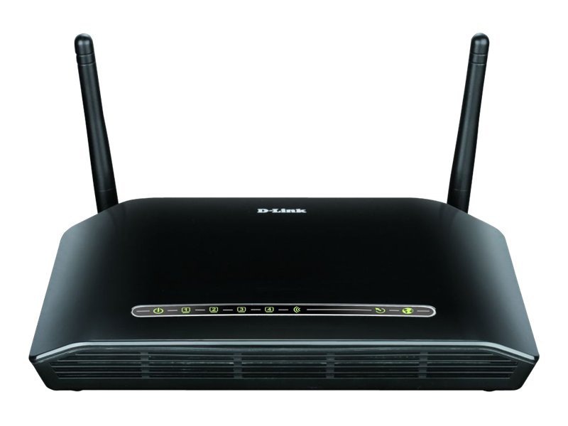 D-Link RangeBooster N DSL-2740B - wireless router - DSL modem - 802.11b/g/n