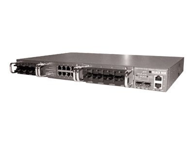 Black Box L2 Modular Managed Ethernet Switch - switch - managed - desktop