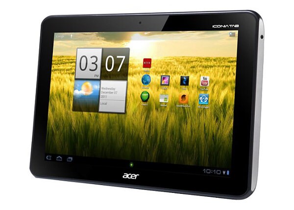 Acer ICONIA Tab A200-10g16u - tablet - Android 3.2 (Honeycomb) - 16 GB - 10.1"