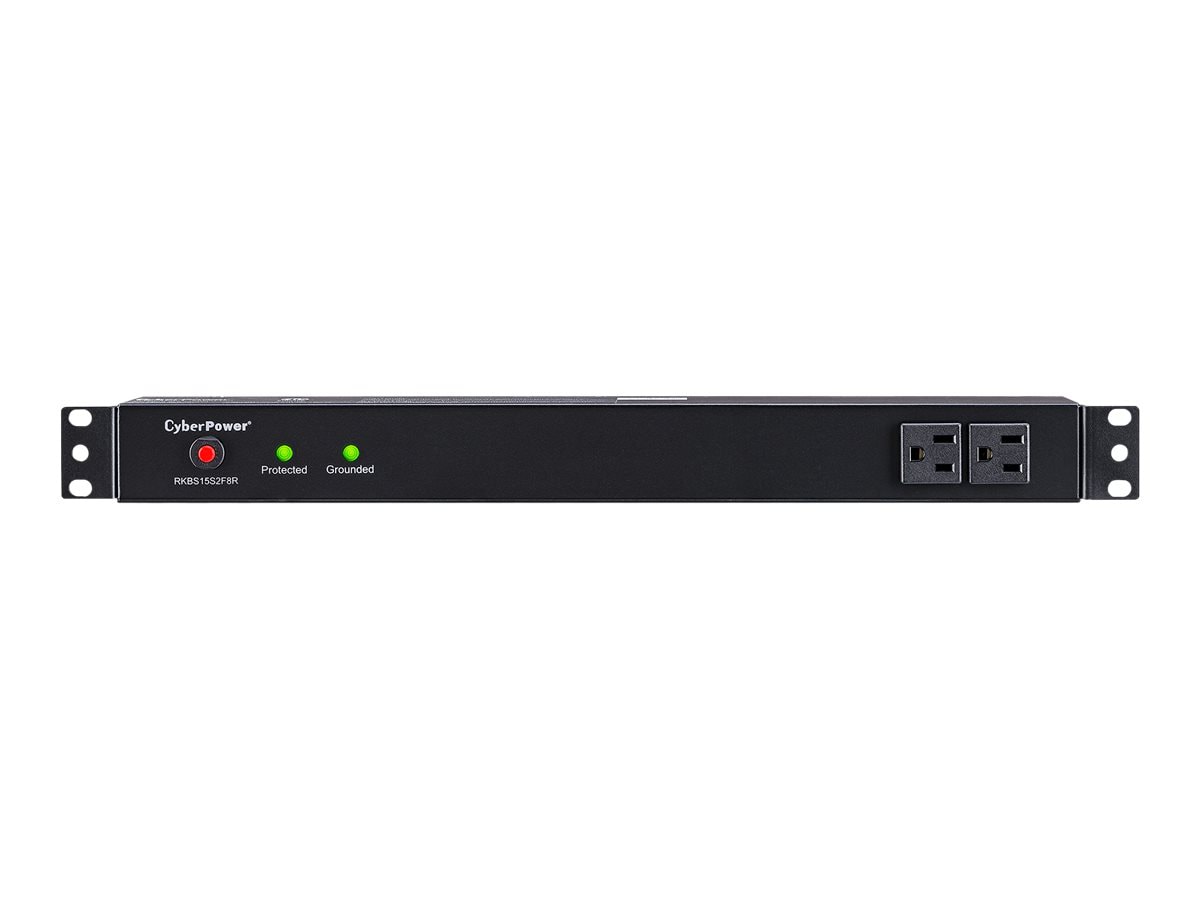 CyberPower Rackbar Surge Protection RKBS15S2F8R - protection contre les surtensions
