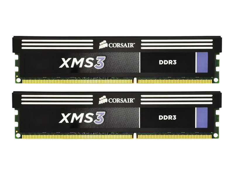 CORSAIR XMS3 - DDR3 - 8 GB: 2 x 4 GB - DIMM 240-pin - unbuffered