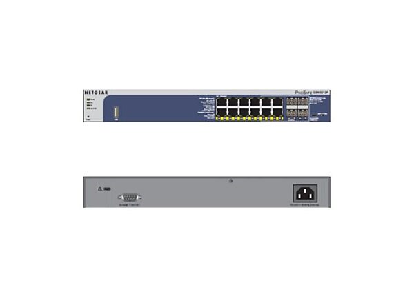NETGEAR 12-Port Fully Managed Switch M4100-D12G/PoE+/125W/SFP (GSM5212P)