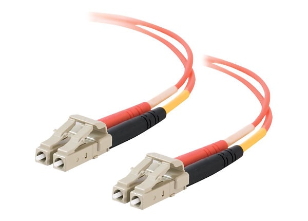 C2G 6m LC-LC 62.5/125 Duplex Multimode OM1 Fiber Cable - Orange - 20ft - patch cable - 6 m - orange