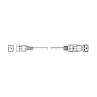 Juniper Networks power cable - 8 ft