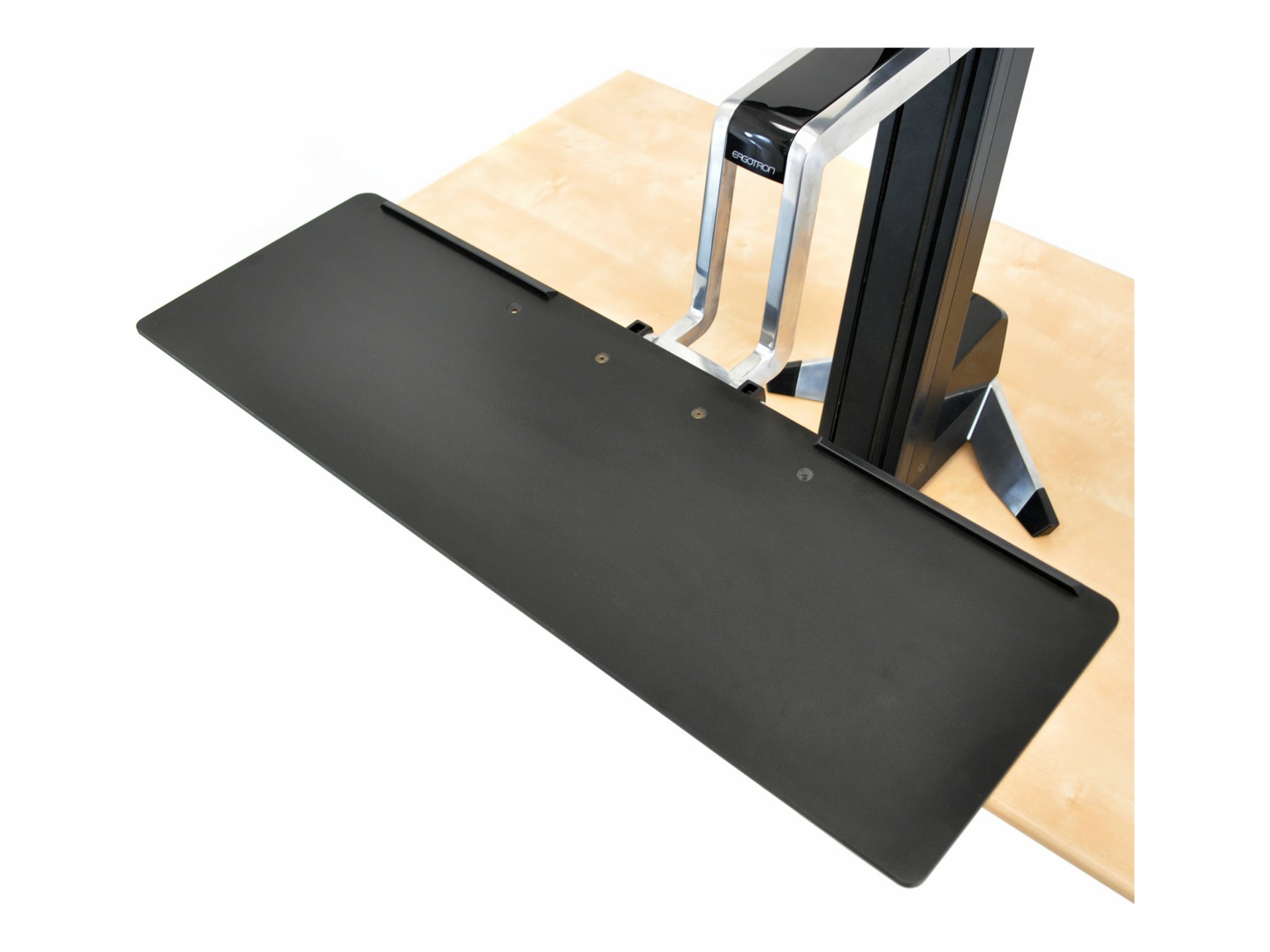 Thumbnail 2 of 4 for Ergotron WorkFit-S Single HD Workstation - standing desk converter - rectangular - black