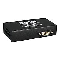 Tripp Lite DVI over Cat5/Cat6 Remote Video Extender Repeater 1920 x 1080 175' - video extender - TAA Compliant