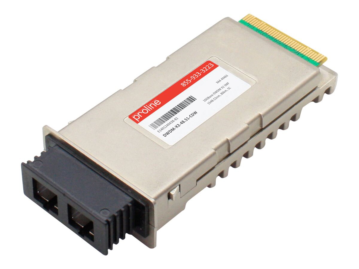 Proline Cisco DWDM-X2-48.51 Compatible X2 TAA Compliant Transceiver - X2 transceiver module - 10 GigE