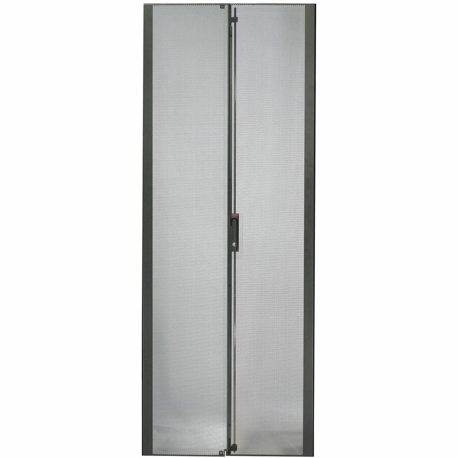 NetShelter SX 48U 600mm Wide Perforated Split Doors Black