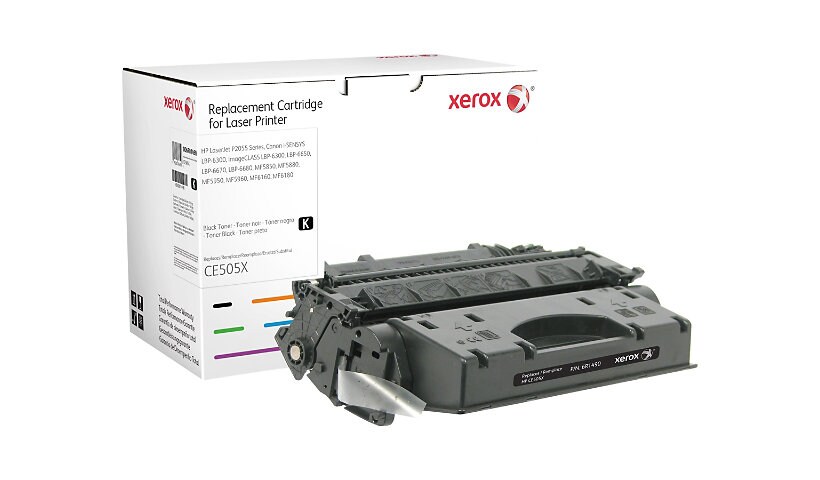 Xerox - black - toner cartridge (alternative for: HP CE505X)