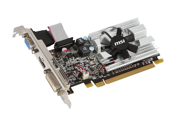 MSI R6450-MD1GD3/LP - graphics card - Radeon HD 6450 - 1 GB