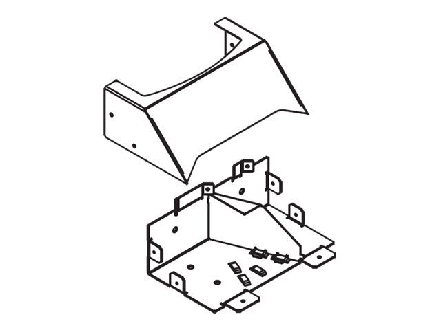Wiremold OFR Series DS4000 Raceway Transition - cable raceway transition fitting